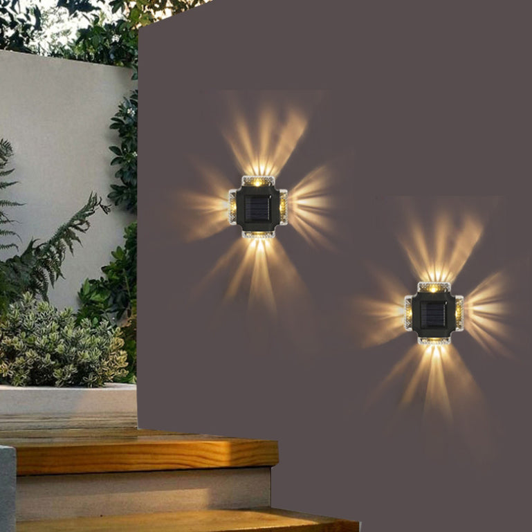 Square ABS Garden Outdoor Light