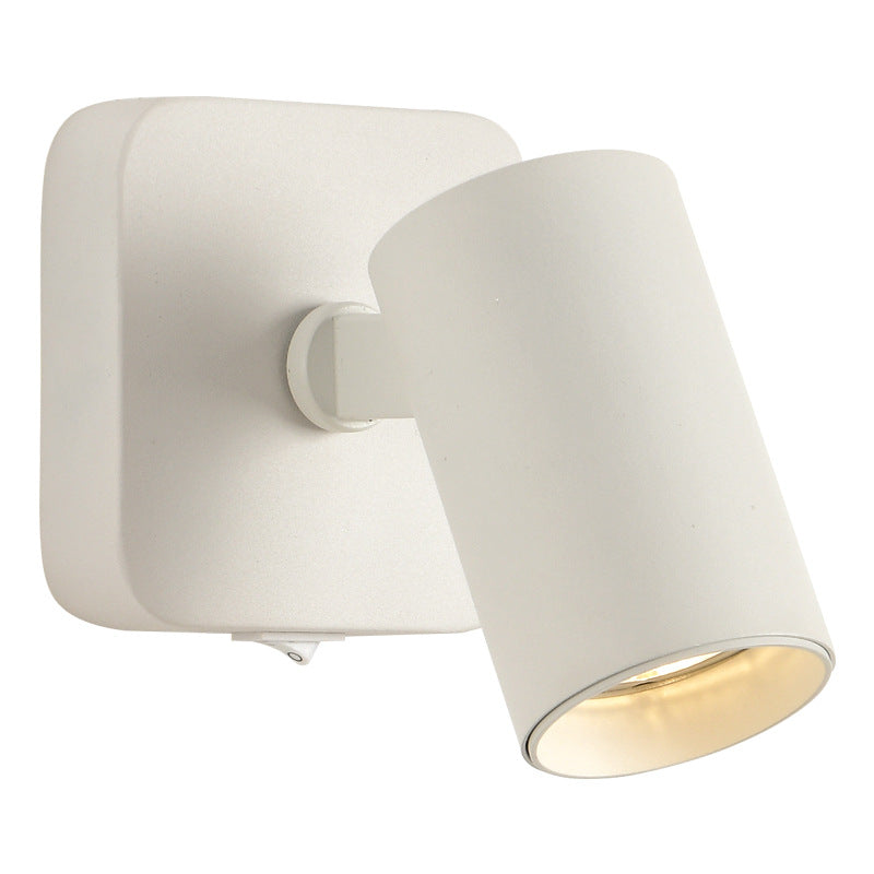 Iron Aluminum Cylinder Rotatable Wall Lamp