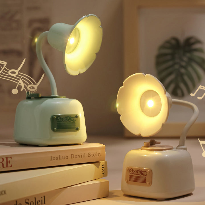 Gramophone Music Bedroom Table Lamp