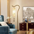 Traditional Chinese Zen Bamboo Floor Lamp