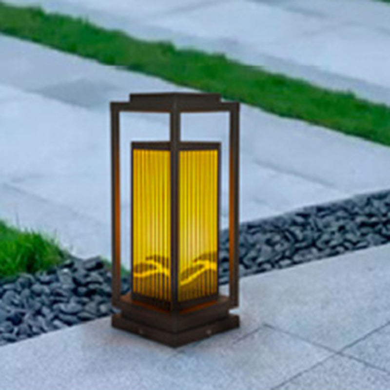 Stainless Steel Imitation Marble Outdoor Light