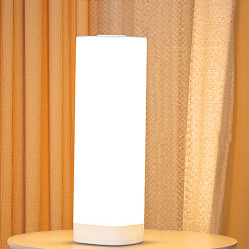 Acrylic Column Bedroom Table Lamp