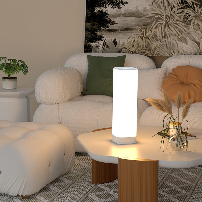 Acrylic Column Bedroom Table Lamp
