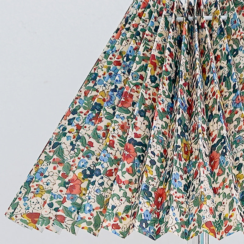 Pleated Fabric Ceramic Bedroom Table Lamp
