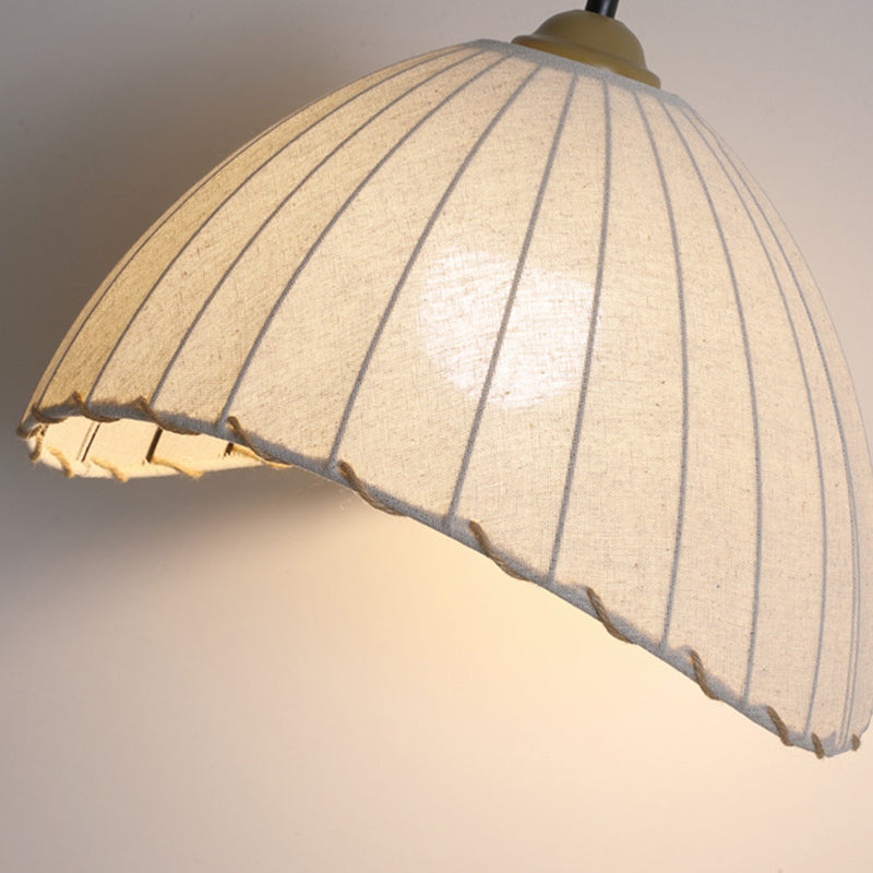 Bamboo Weaving Arc Living Floor Lamp
