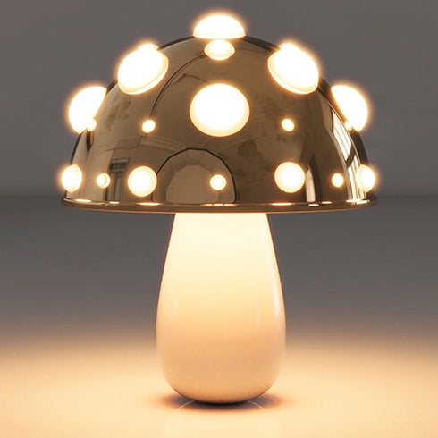 Iron PC Mushroom Decoration Table Lamp