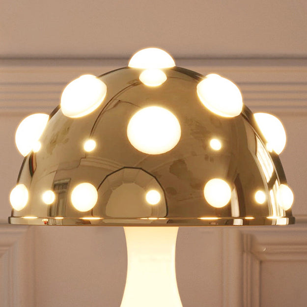 Iron PC Mushroom Decoration Table Lamp