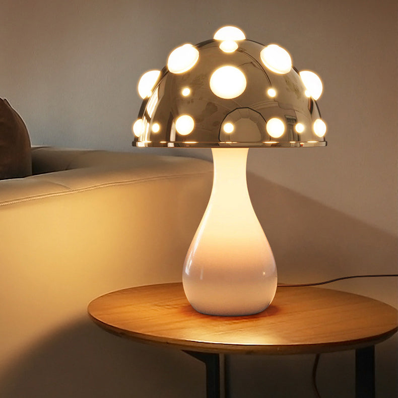 Iron PC Mushroom Decoration Table Lamp
