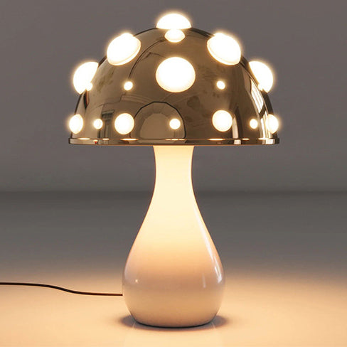 Iron PC Mushroom Decoration Table Lamp