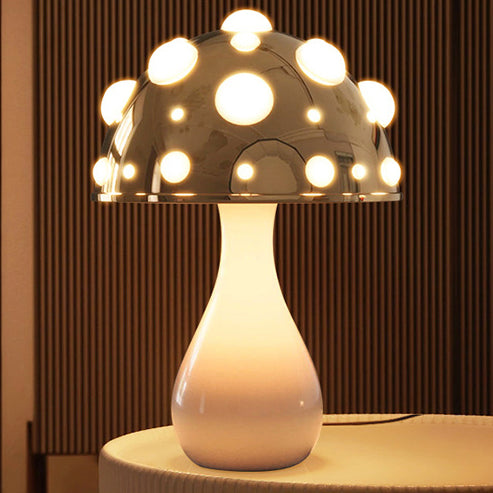 Iron PC Mushroom Decoration Table Lamp