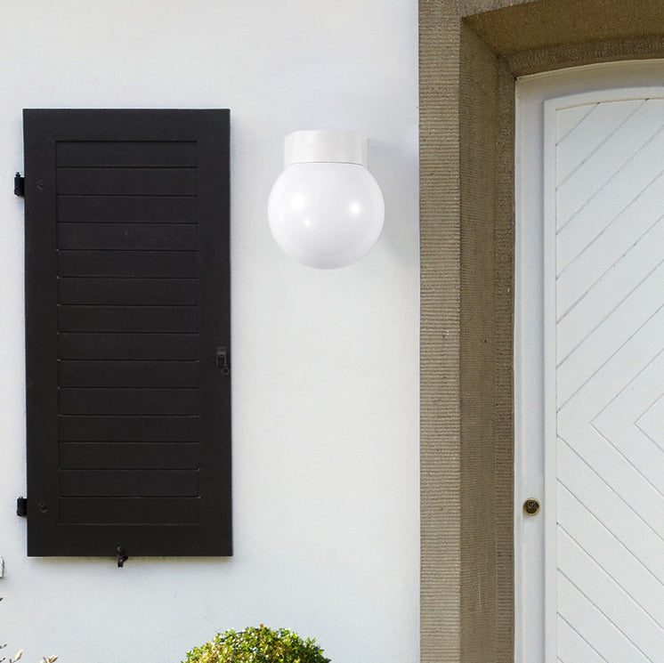 PC Acrylic Ball Patio Outdoor Light