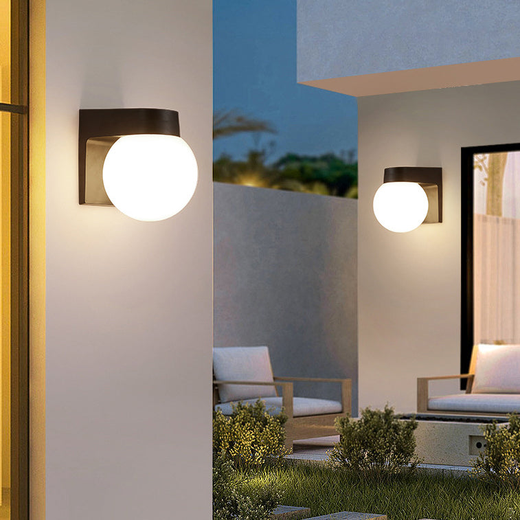 PC Acrylic Ball Patio Outdoor Light