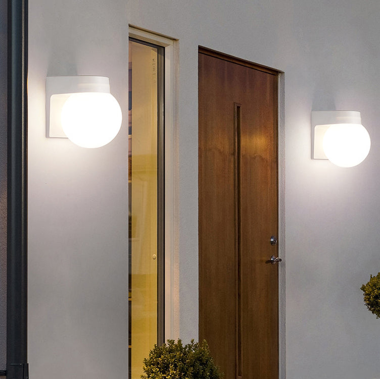 PC Acrylic Ball Patio Outdoor Light
