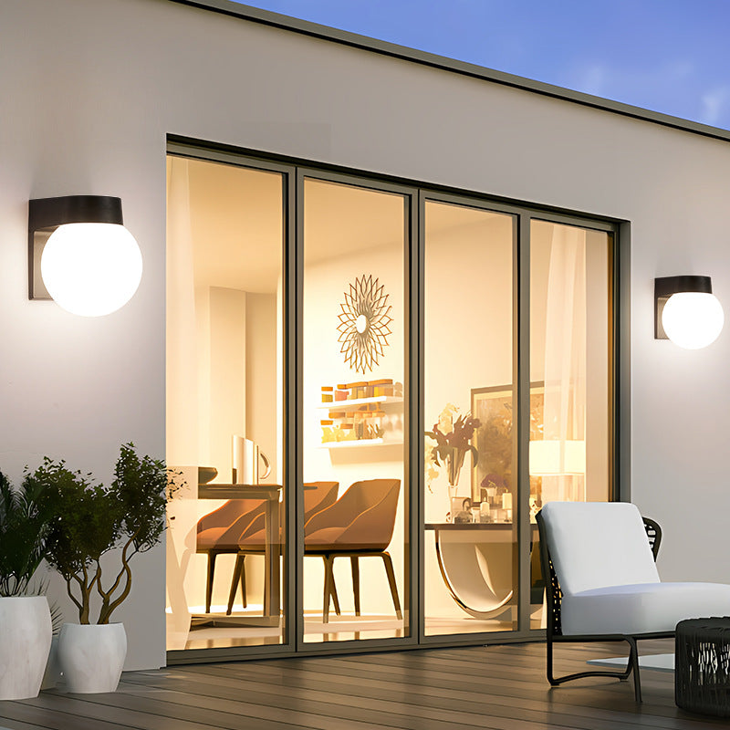 PC Acrylic Ball Patio Outdoor Light