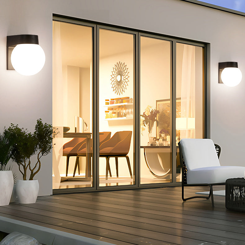 PC Acrylic Ball Patio Outdoor Light