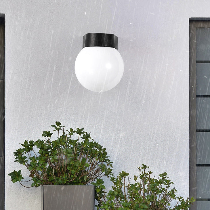 PC Acrylic Ball Patio Outdoor Light