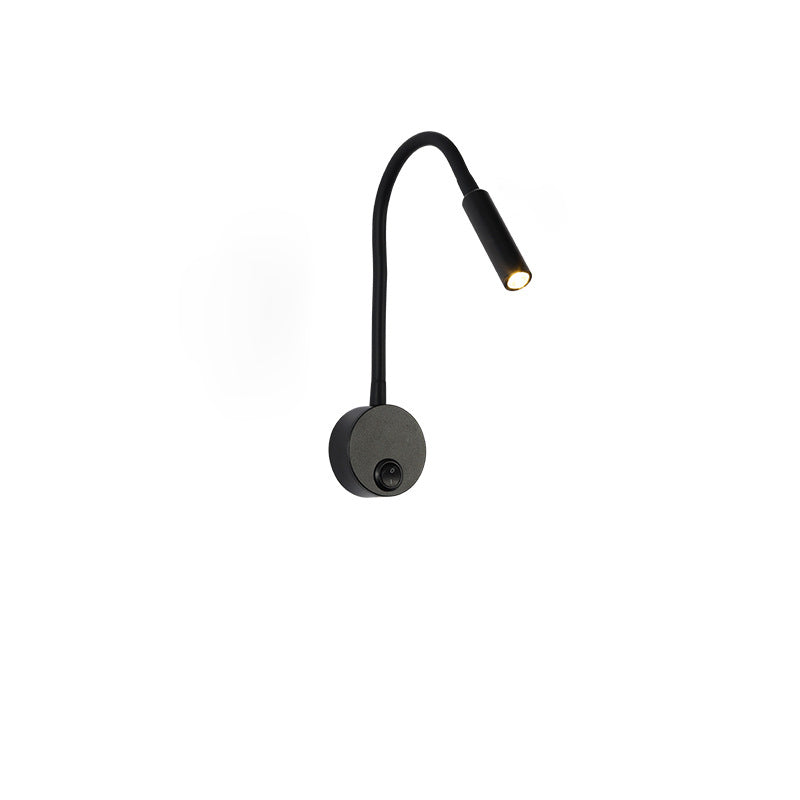 Iron Round Flexible Bending Wall Lamp