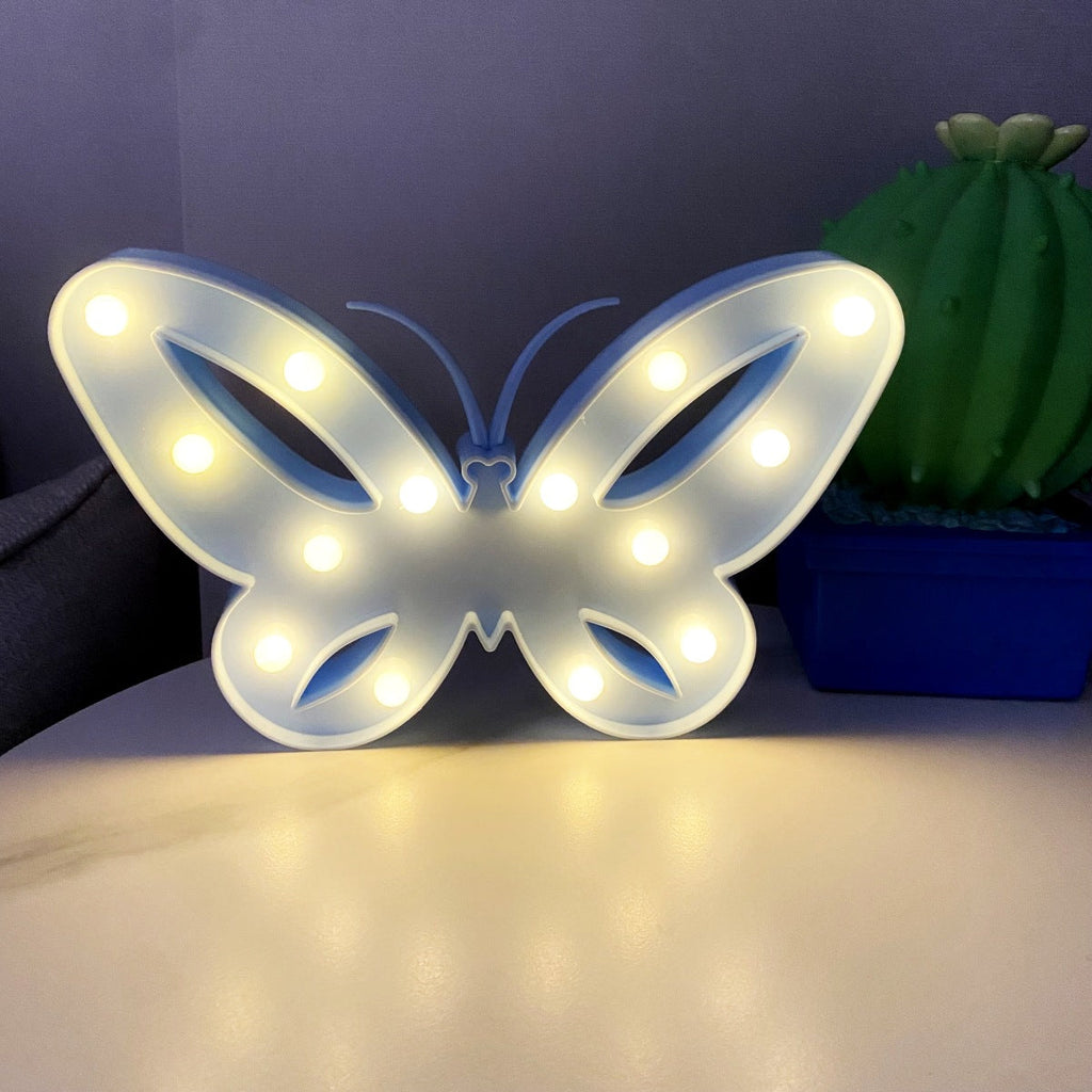 Butterfly Shape Night Bedroom Table Lamp