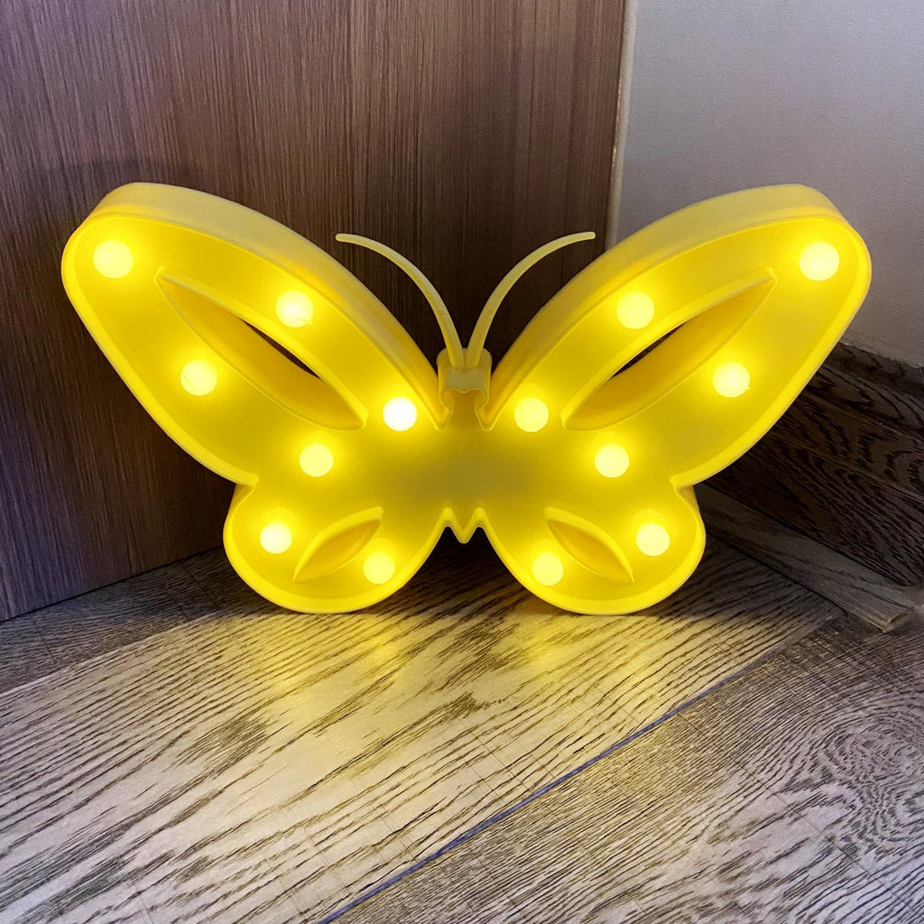 Butterfly Shape Night Bedroom Table Lamp
