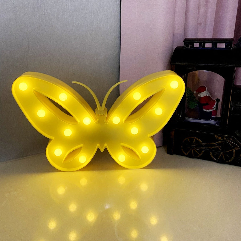 Butterfly Shape Night Bedroom Table Lamp