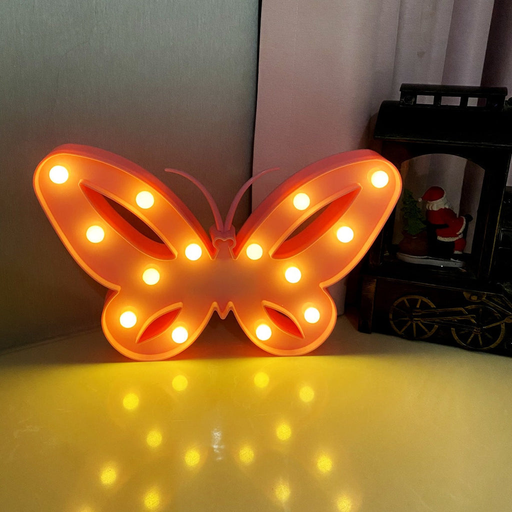 Butterfly Shape Night Bedroom Table Lamp