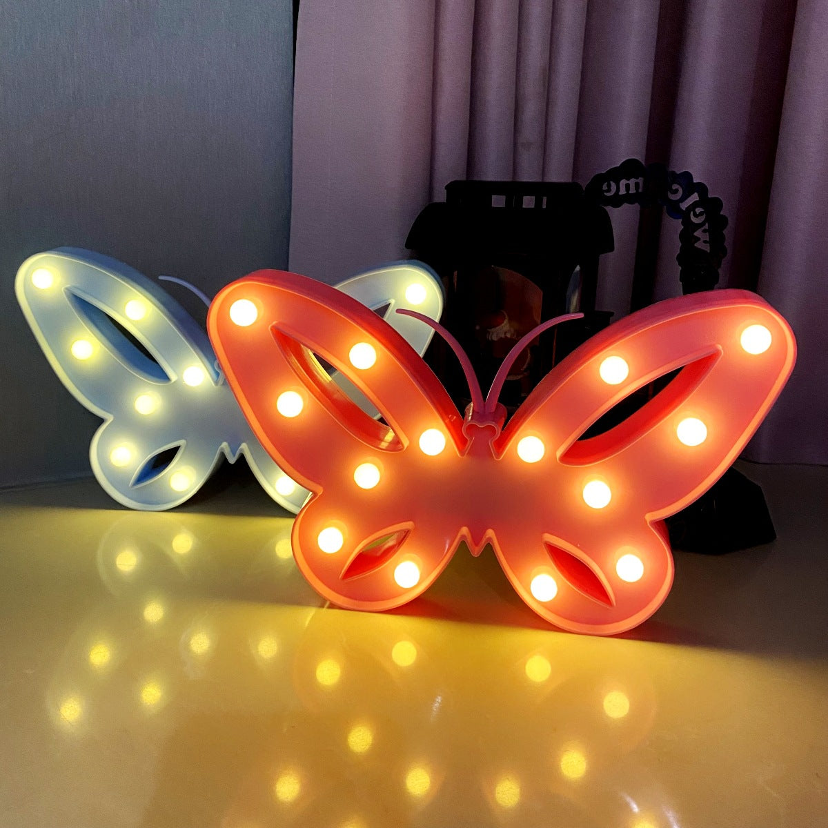 Butterfly Shape Night Bedroom Table Lamp