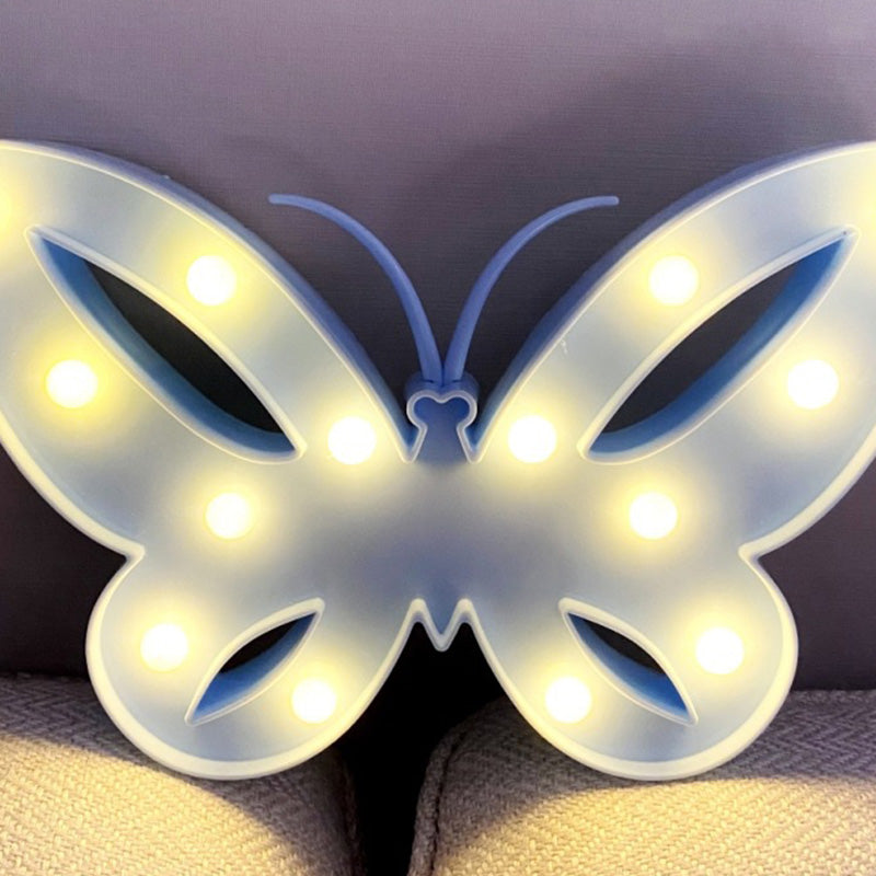 Butterfly Shape Night Bedroom Table Lamp
