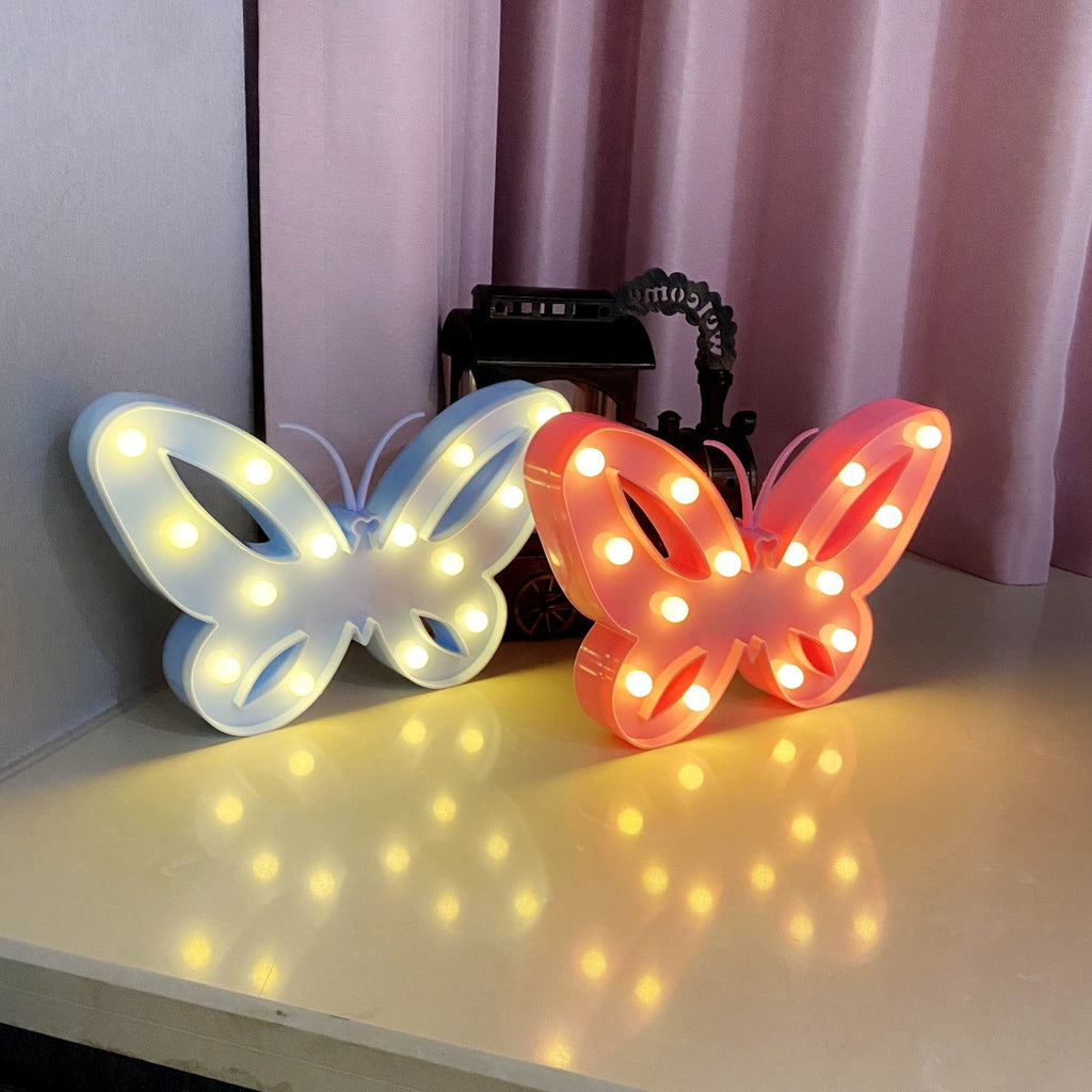 Butterfly Shape Night Bedroom Table Lamp