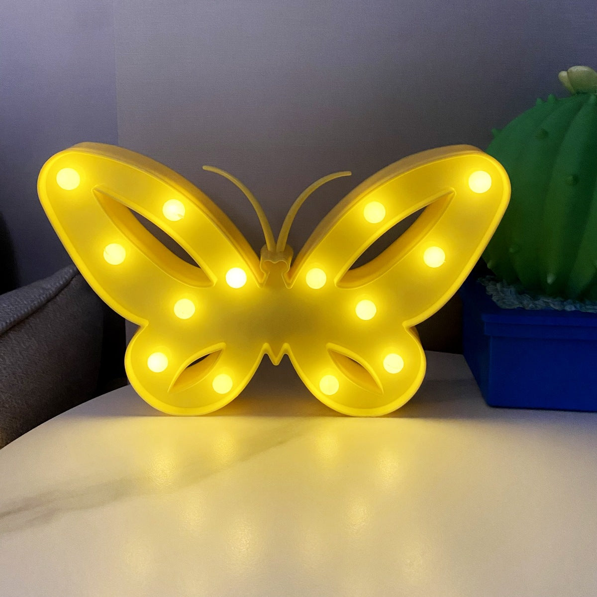 Butterfly Shape Night Bedroom Table Lamp