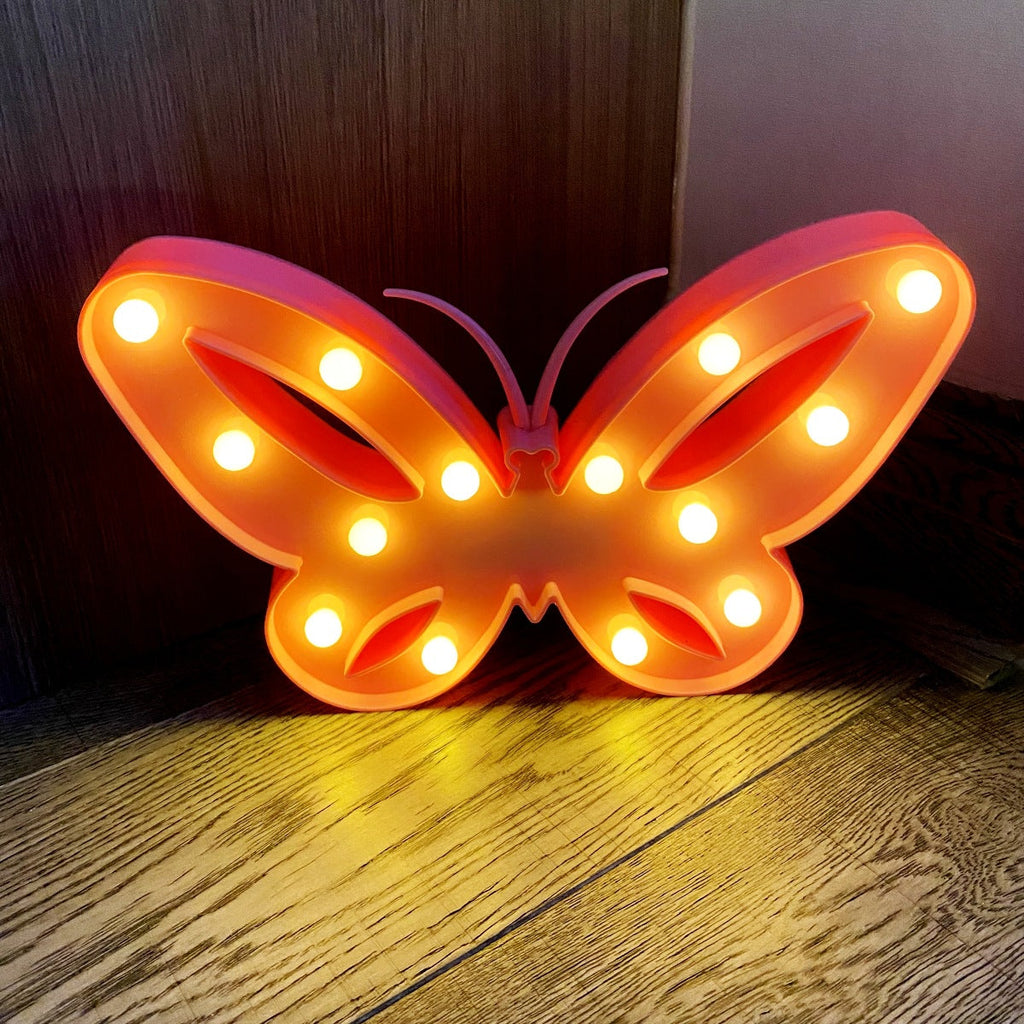 Butterfly Shape Night Bedroom Table Lamp