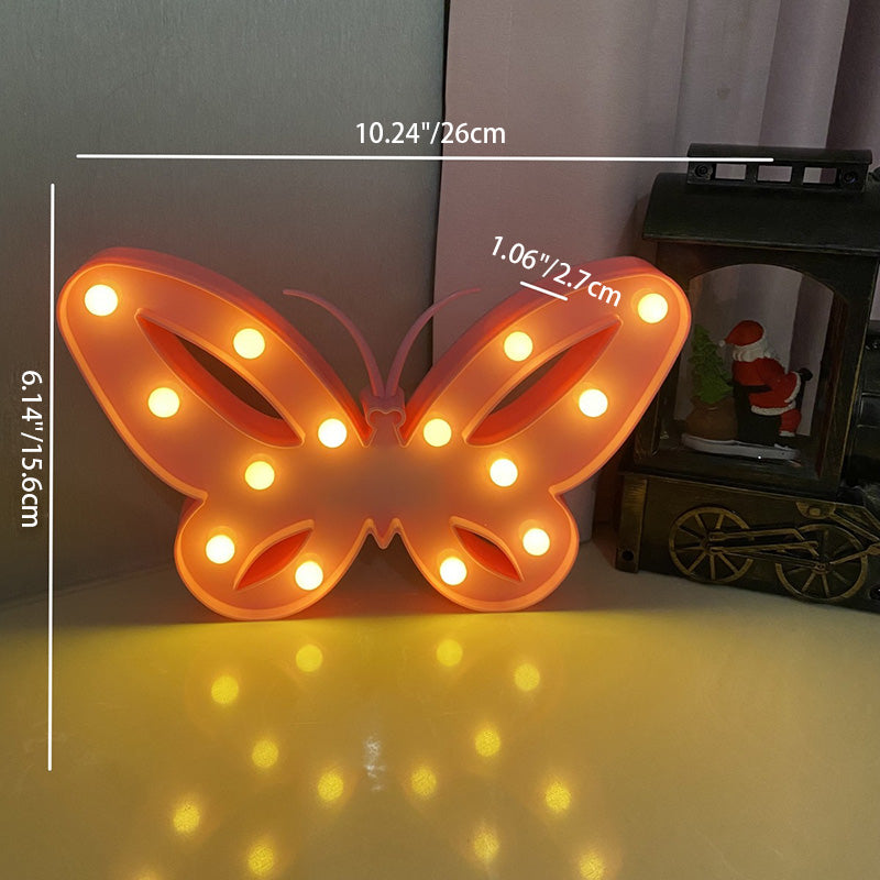 Butterfly Shape Night Bedroom Table Lamp