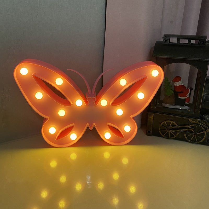 Butterfly Shape Night Bedroom Table Lamp