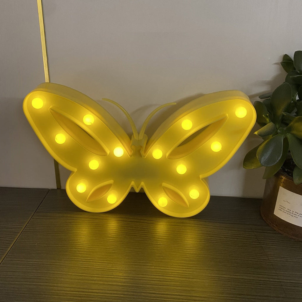 Butterfly Shape Night Bedroom Table Lamp