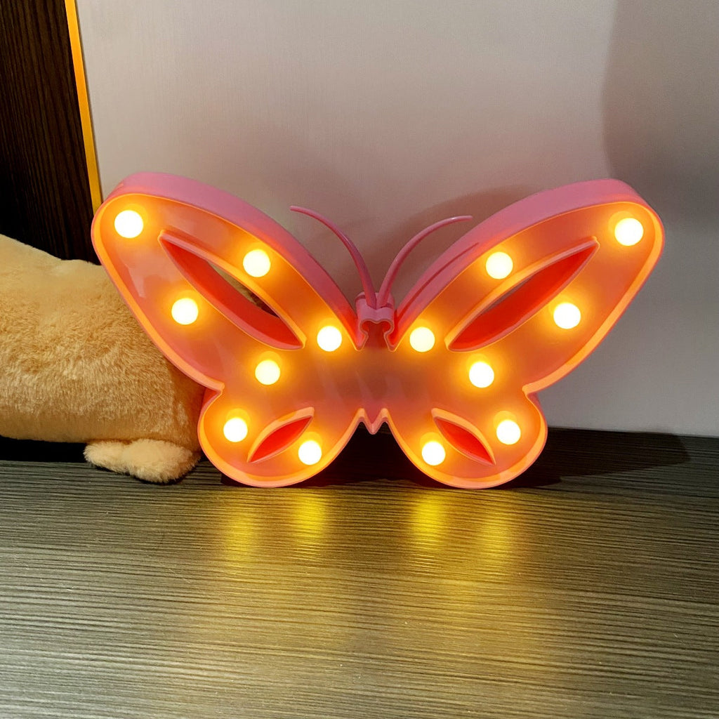 Butterfly Shape Night Bedroom Table Lamp