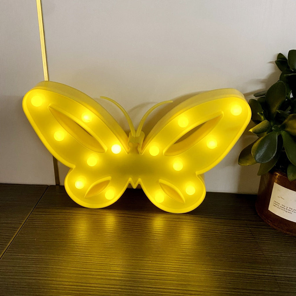 Butterfly Shape Night Bedroom Table Lamp