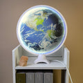 Globe Aluminum Acrylic Bedroom Table Lamp