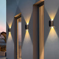 Plastic Oval Up Down Outdoor Light