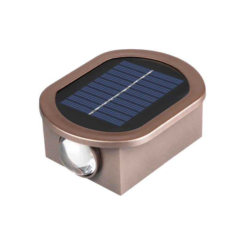 Plastic Oval Up Down Outdoor Light