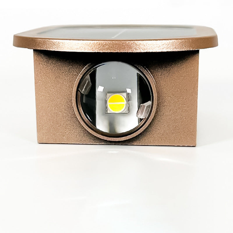 Plastic Oval Up Down Outdoor Light