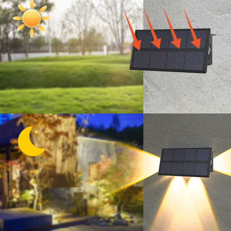 ABS Three-sided Illuminated Rectangle Outdoor Light