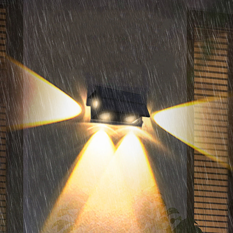ABS Three-sided Illuminated Rectangle Outdoor Light