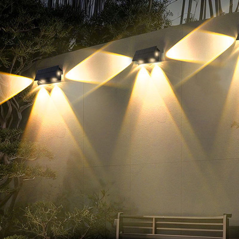 ABS Three-sided Illuminated Rectangle Outdoor Light