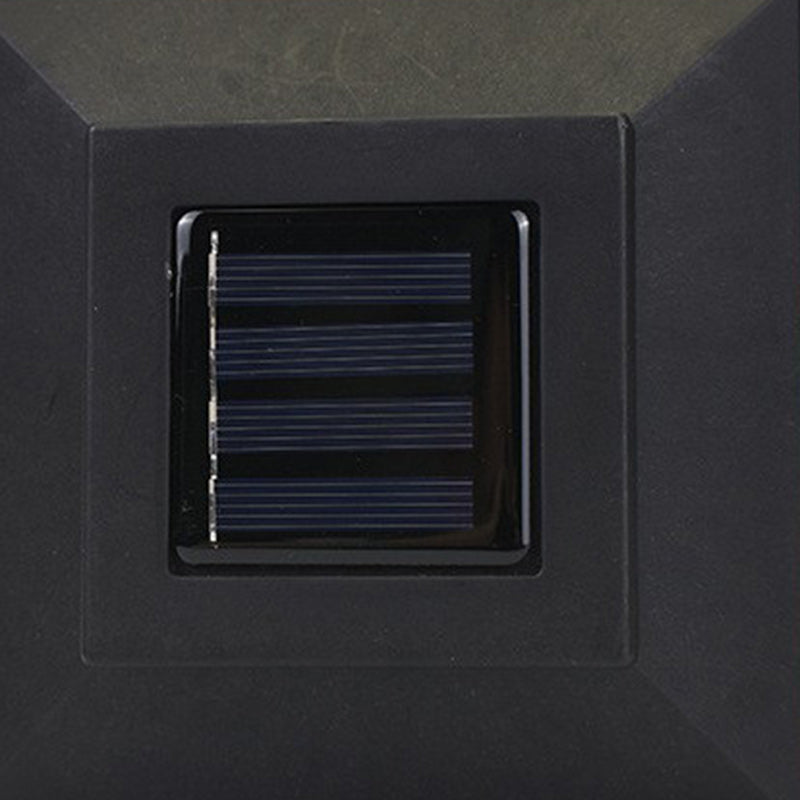 Plastic Square Waterproof Solar Outdoor Light