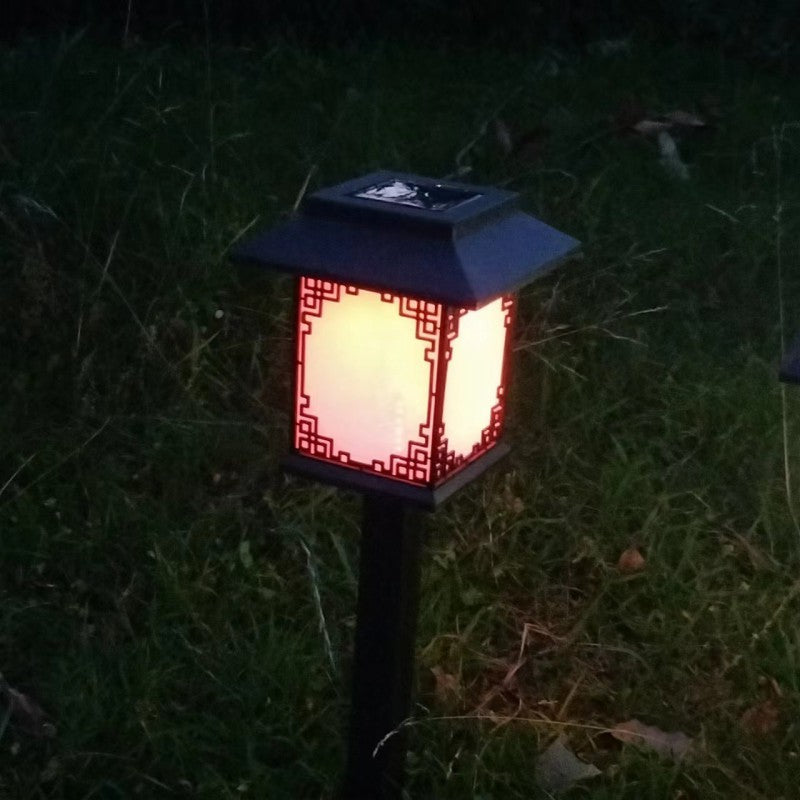 Plastic Square Waterproof Solar Outdoor Light