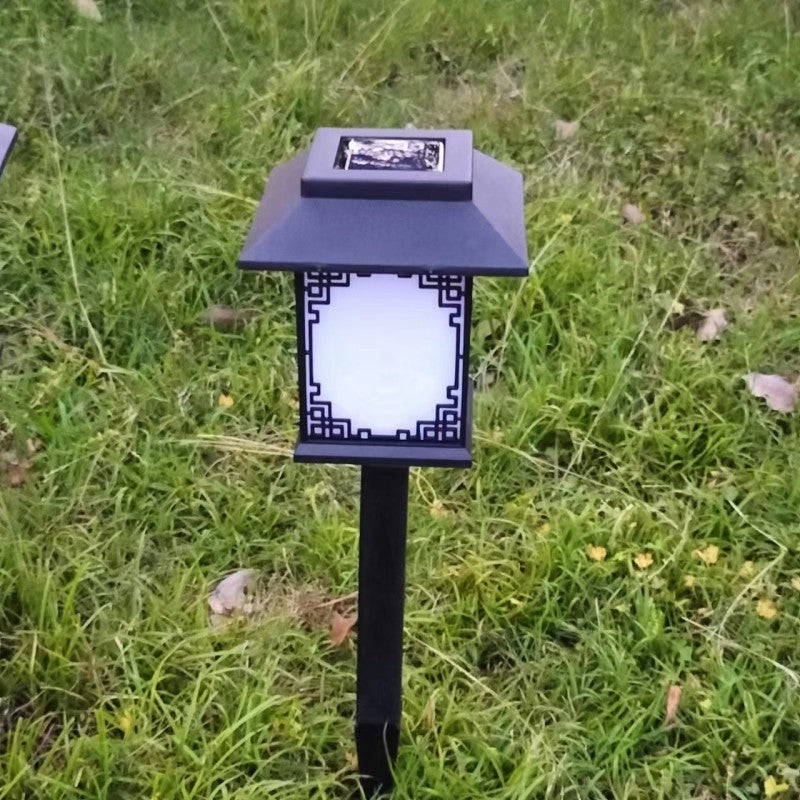 Plastic Square Waterproof Solar Outdoor Light