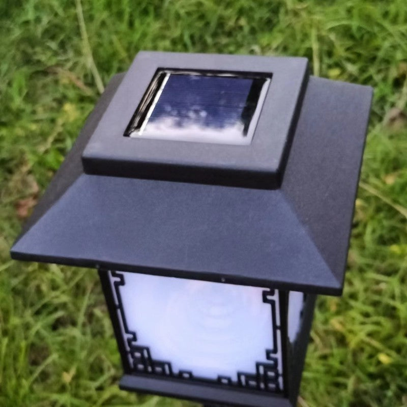 Plastic Square Waterproof Solar Outdoor Light