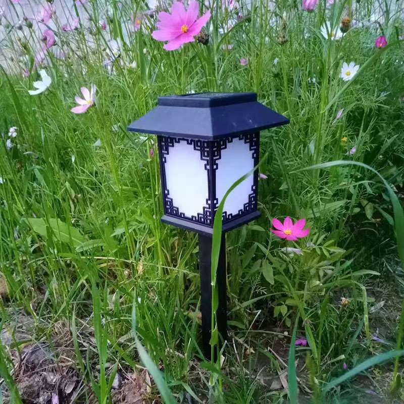 Plastic Square Waterproof Solar Outdoor Light