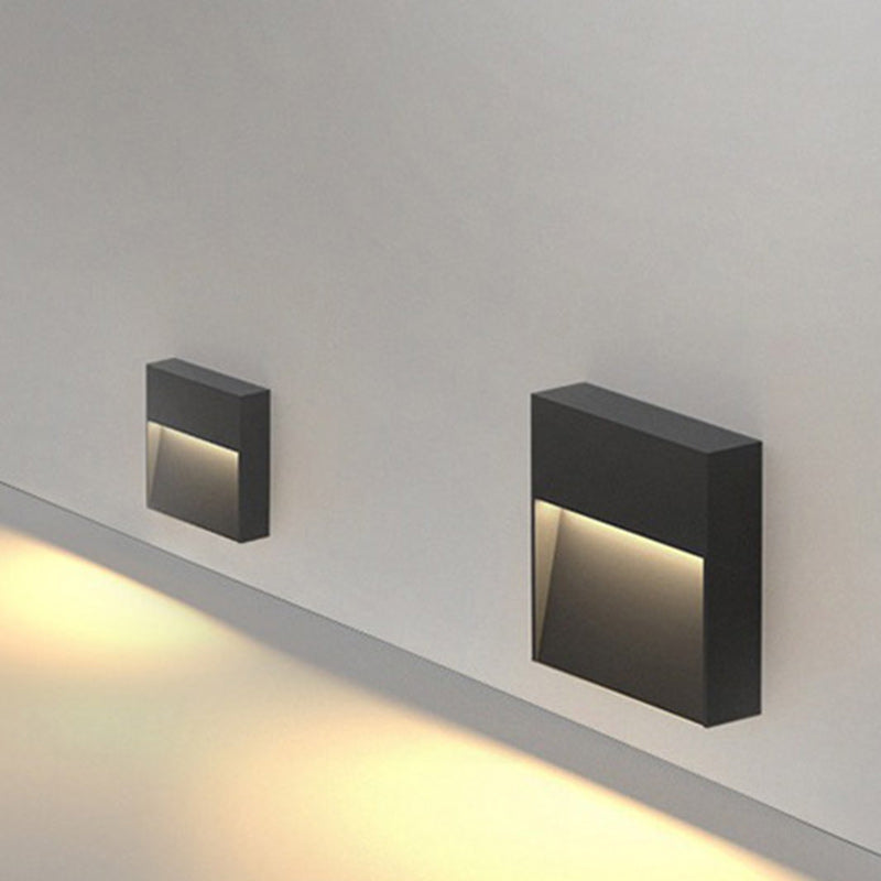 Aluminum Acrylic Square Patio Outdoor Light
