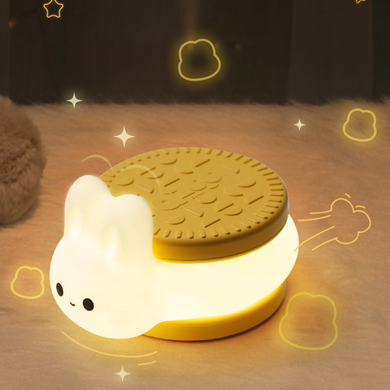 Biscuit Rabbit Silicone Timer Table Lamp