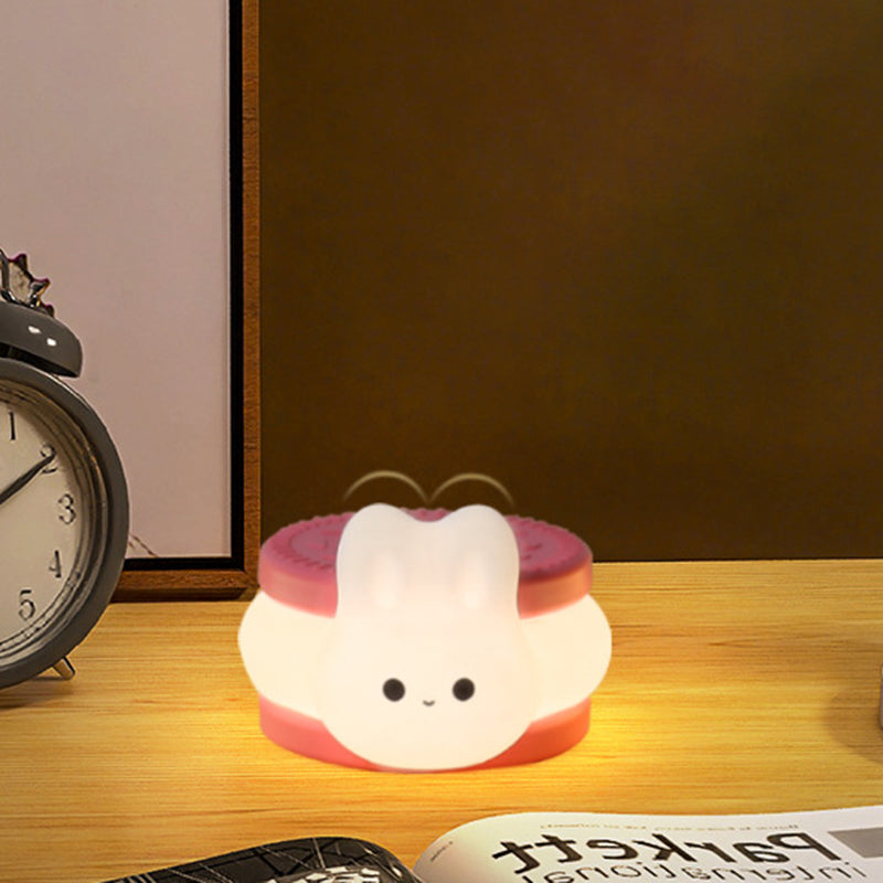 Biscuit Rabbit Silicone Timer Table Lamp